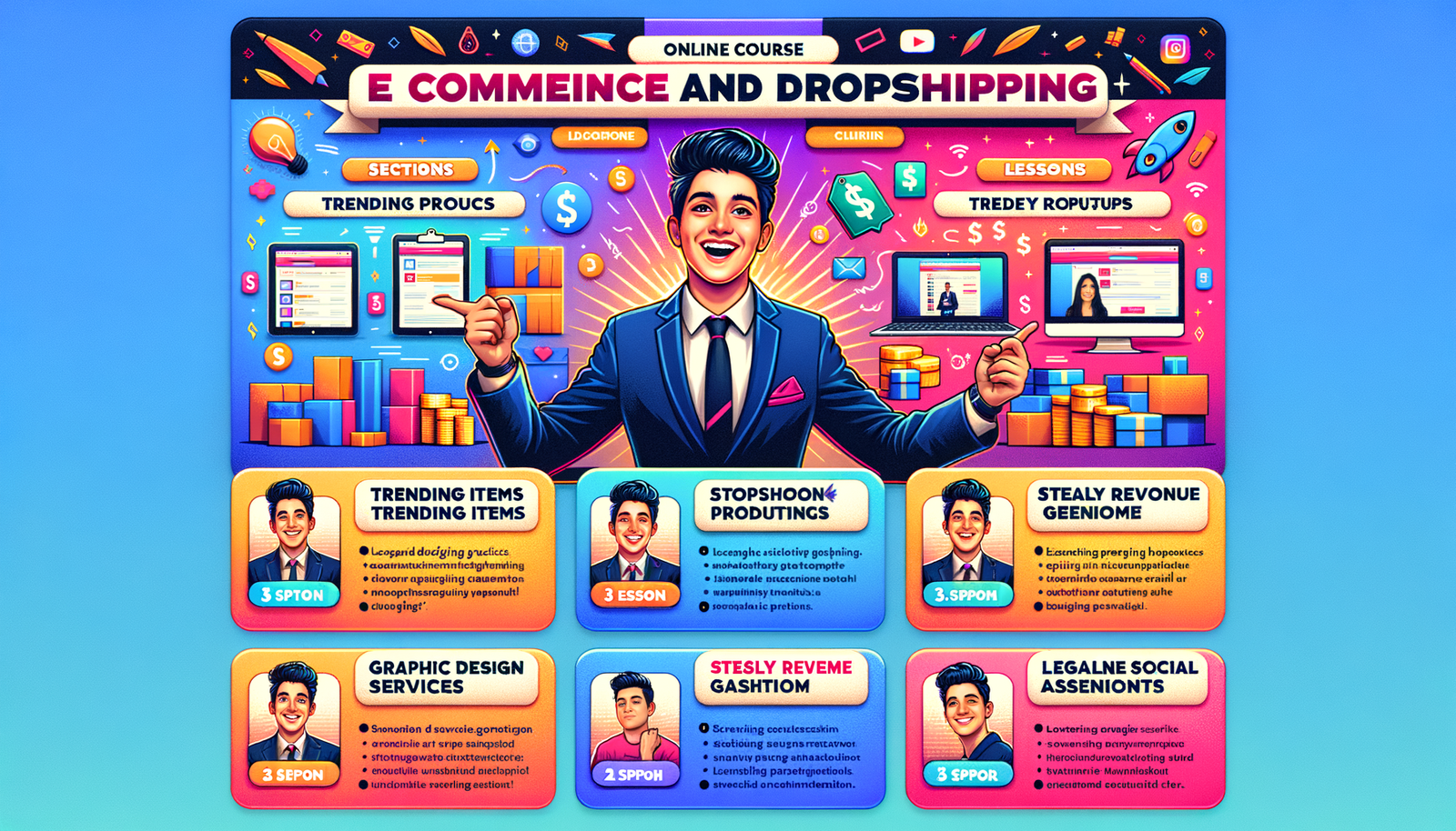Mastering E-Commerce & Dropshipping: A Beginner's Guide